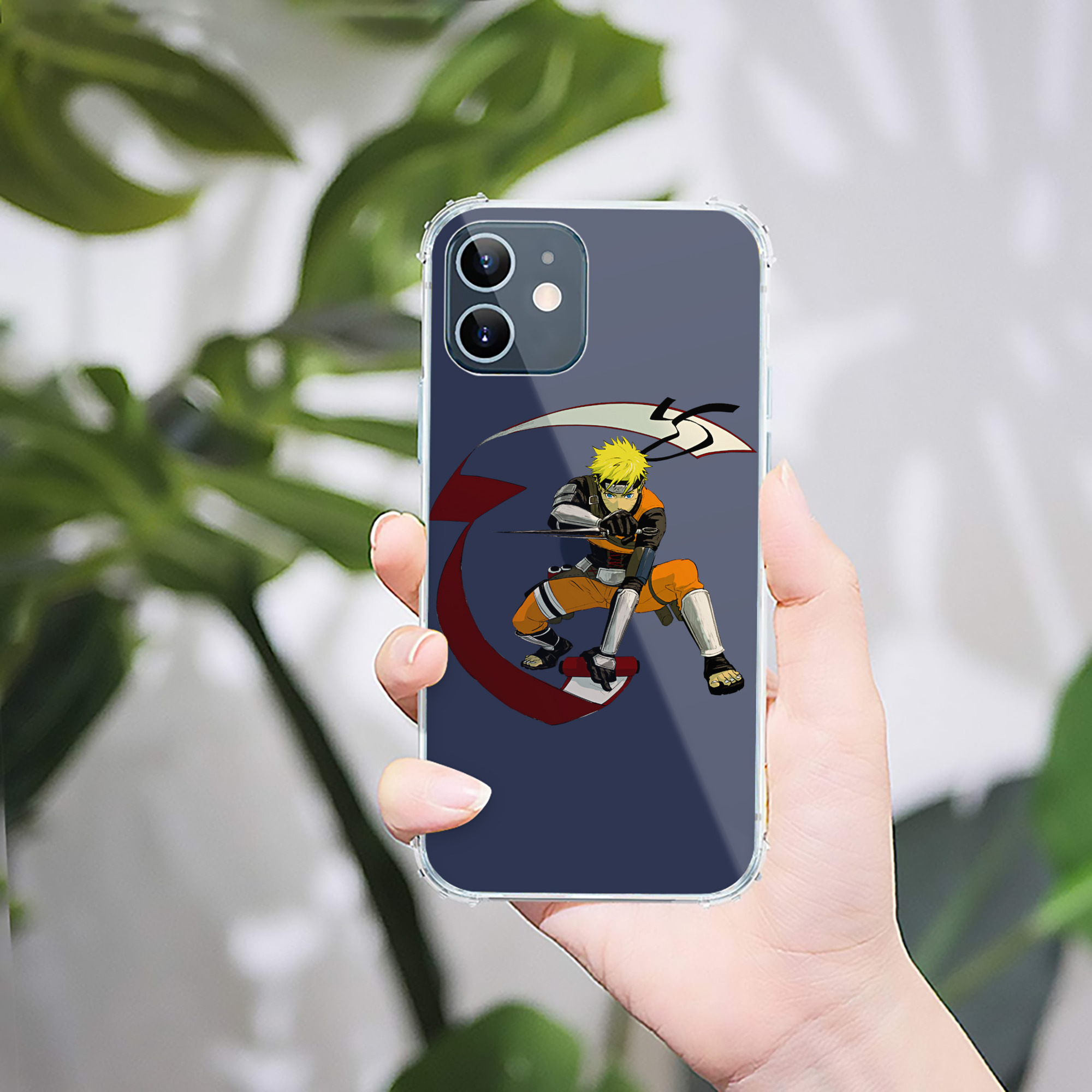 （画像用） NARUTO -ナルト- うずまき ナルト Uzumaki Naruto 【iPhone 12シリーズ対応】透明スマホケース（クリアソフトケース）